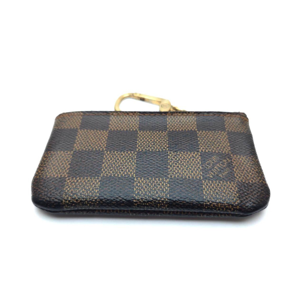 【超極美品】 ルイヴィトン ダミエアズール ポシェットクレ ケース 小銭入 ダミエ・アズール 小銭入れ兼キーケース ポシェット・クレ【ルイ