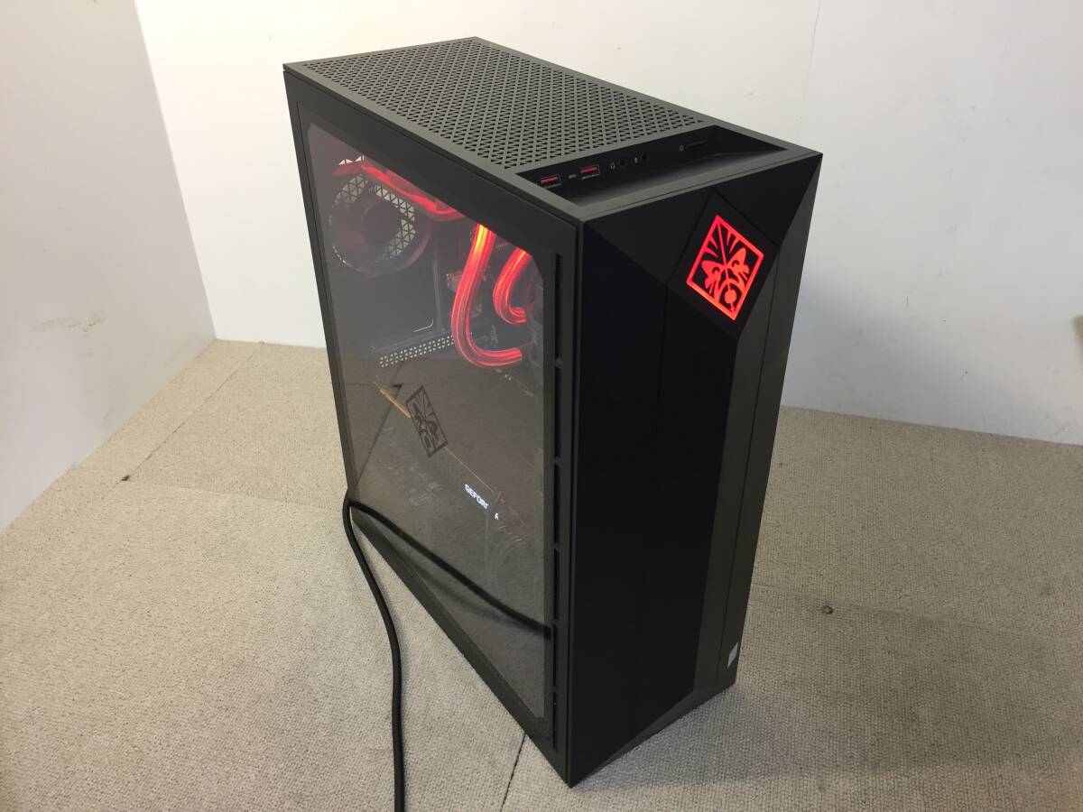 HP/OMEN by HP Obelisk Desktop 875-1xxx/ゲーミングPC/RTX 2070 Super/core i7-9700K 3.6GHz/32GB/HDD3TB/SSD512GB/Windows 11 Pro_画像1