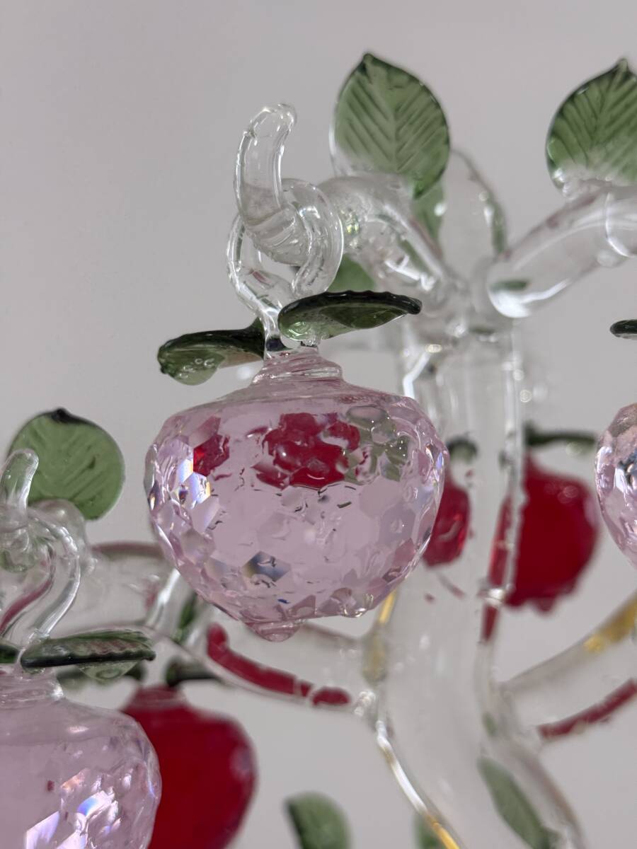 送料無料 クリスタルアップルツリー 高さ46cm 光り輝く癒しインテリア　 風(fēng)水 健康?豊かさを唿ぶ開運ギフト おしゃれサンキャッチャー