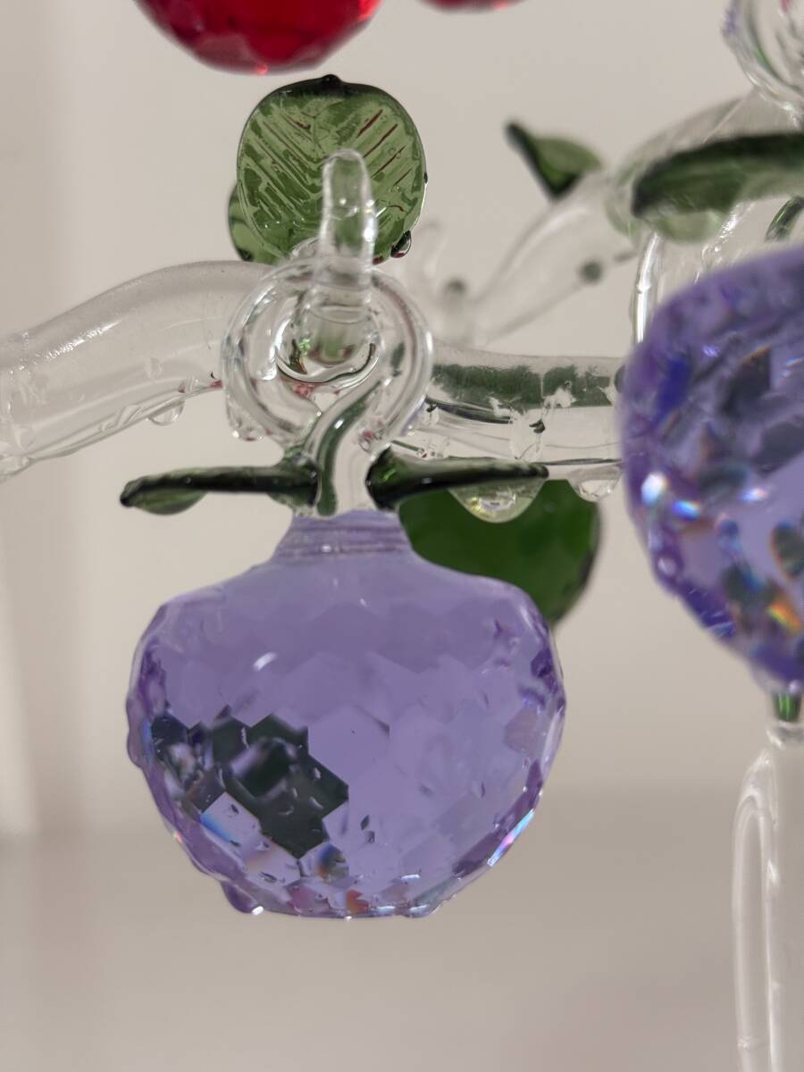 送料無料 クリスタルアップルツリー 高さ46cm 光り輝く癒しインテリア　 風(fēng)水 健康?豊かさを唿ぶ開運ギフト おしゃれサンキャッチャー