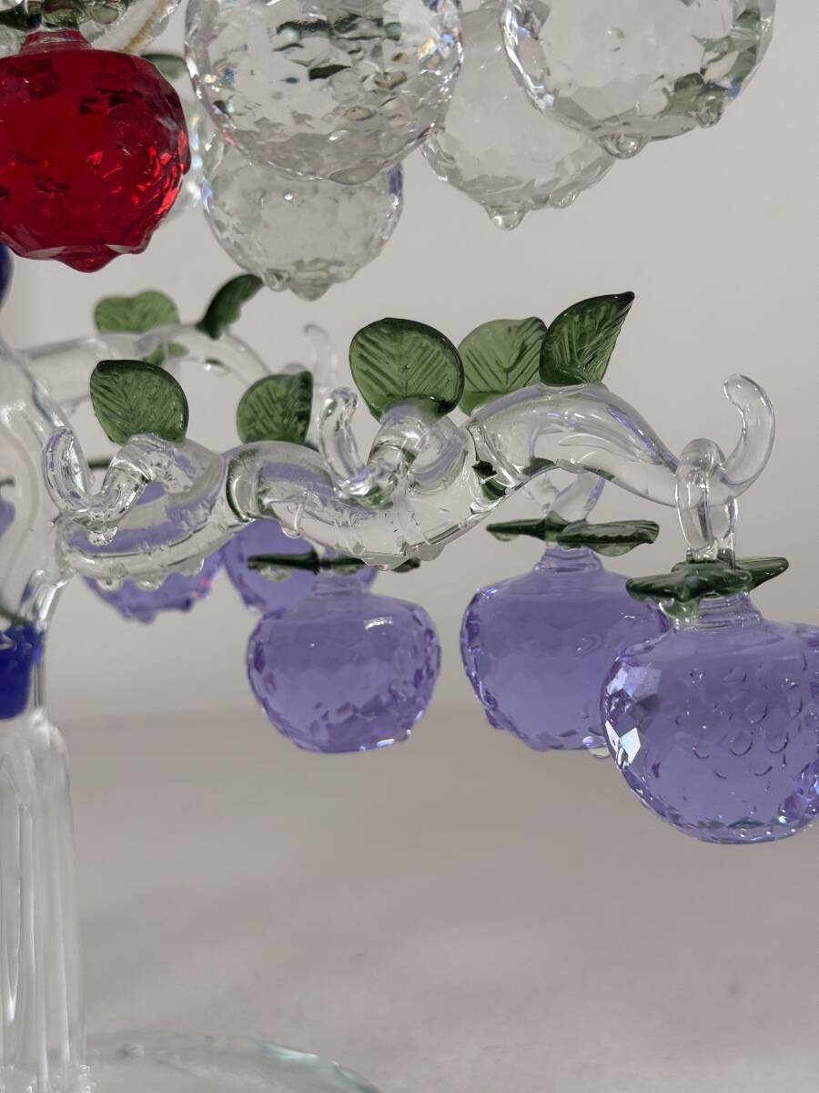 送料無料 クリスタルアップルツリー 高さ46cm 光り輝く癒しインテリア　 風(fēng)水 健康?豊かさを唿ぶ開運ギフト おしゃれサンキャッチャー