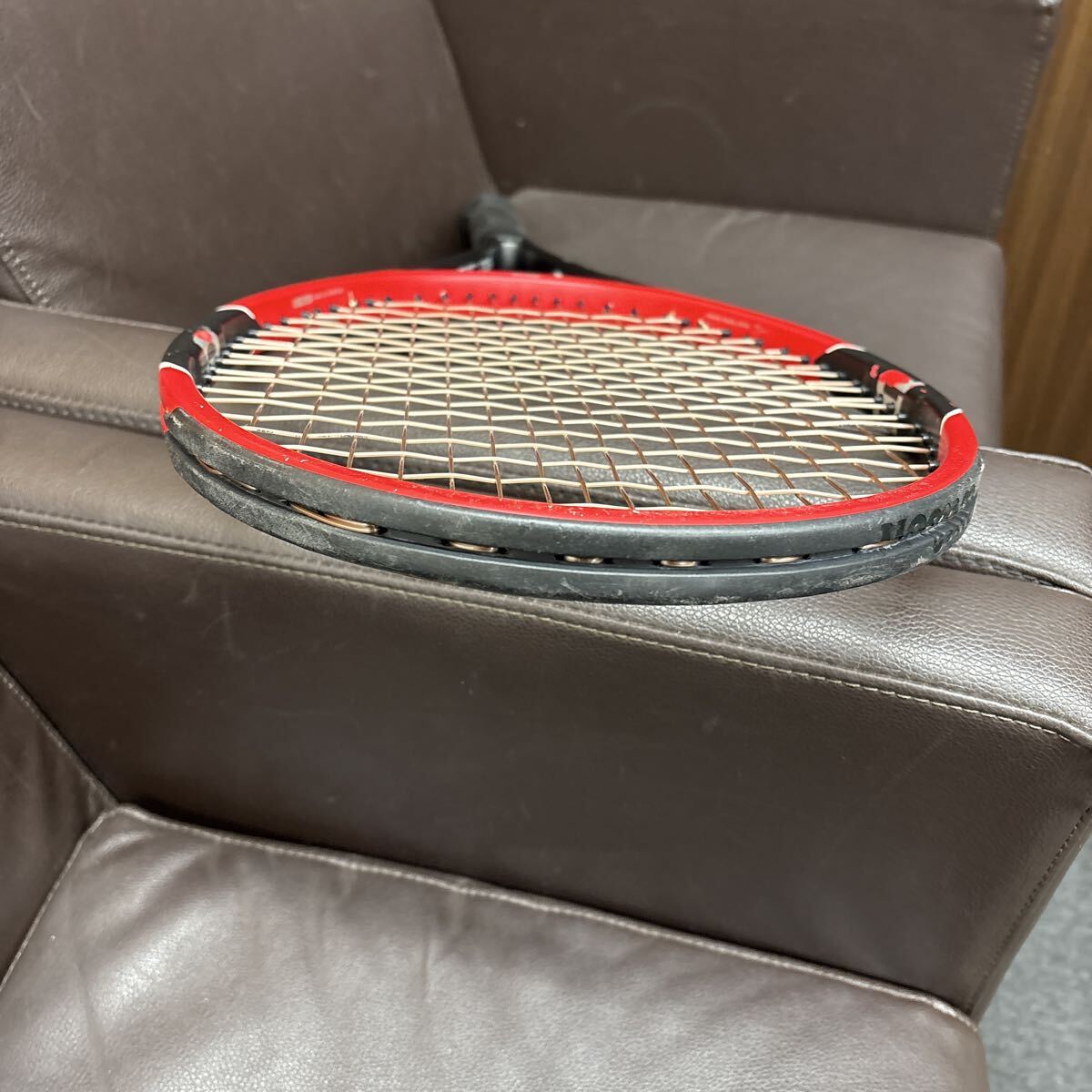 ①Wilson ウィルソン テニスラケットPRO STAFF 97 ガットあり 