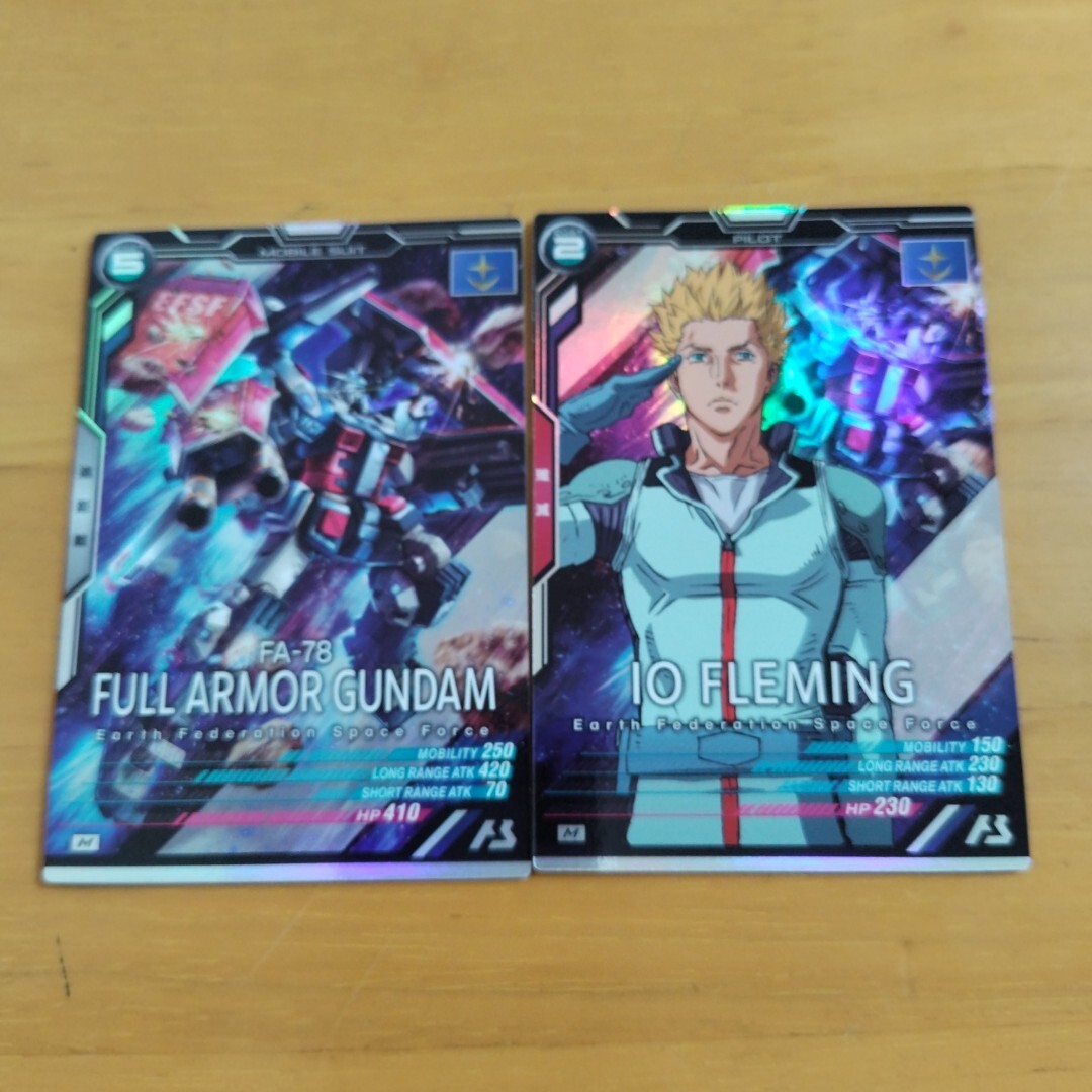 ガンダムアーセナルベース Mレア フルアーマー?ガンダム ＆ イオ?フレミング