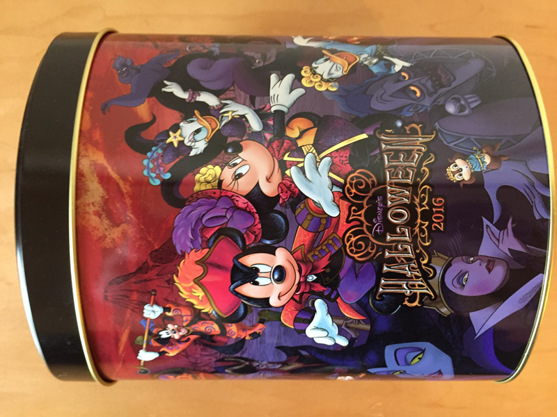 東京ディズニーランド ハロウィン 2016 お菓子缶 空き缶 ミッキー＆ミニー_画像8