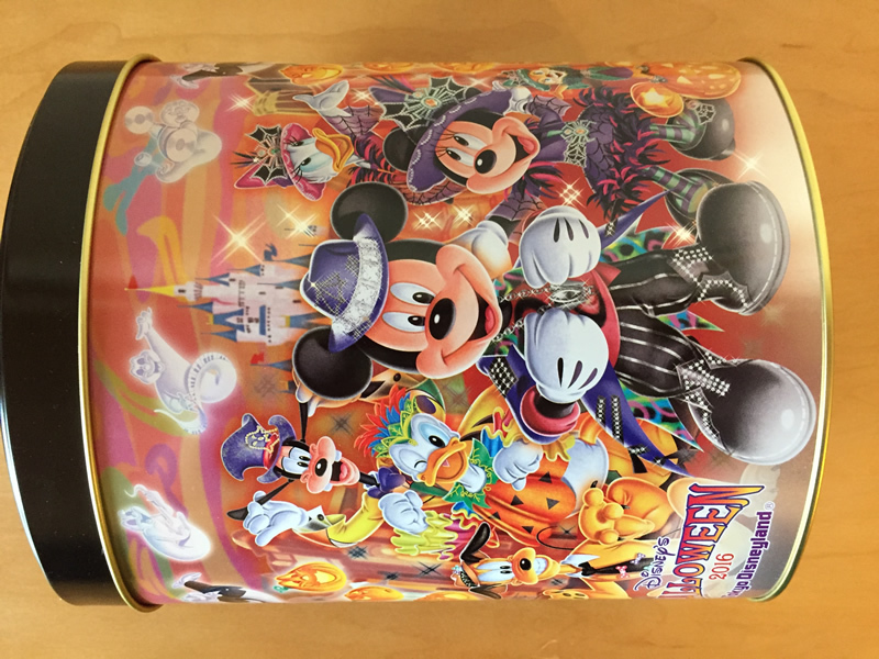 東京ディズニーランド ハロウィン 2016 お菓子缶 空き缶 ミッキー＆ミニー_画像9