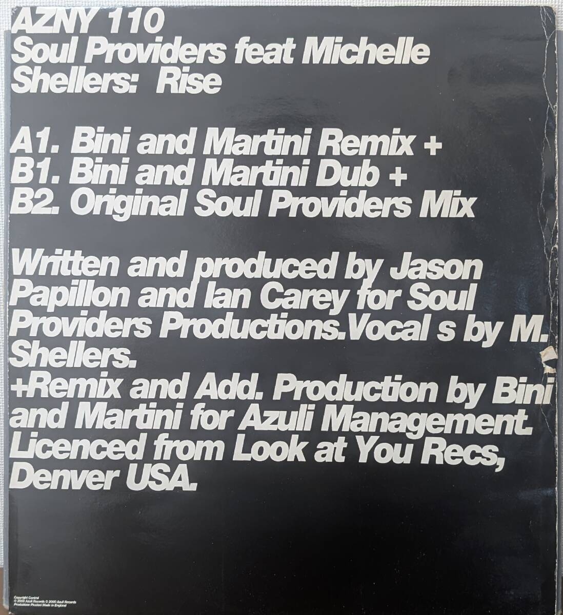 Soul Providers Feat Michelle Shellers Rise (Bini And Martini / Original Mix)