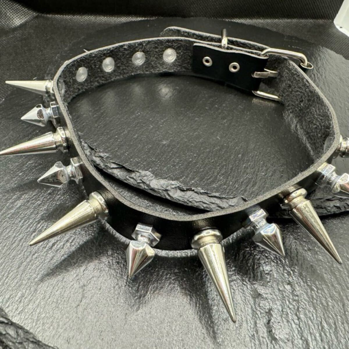 首輪 パンク アクセサリー チョーカー パンクファッション 地雷 ゴスロリ スタッズ コスプレ 原宿 メンズ レディース ナナ 男女兼用_画像3