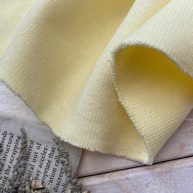 ◇0.5ｍ◇延長可能◇◇■布・ニット■ダブルフェイスニット　カスタード_画像2