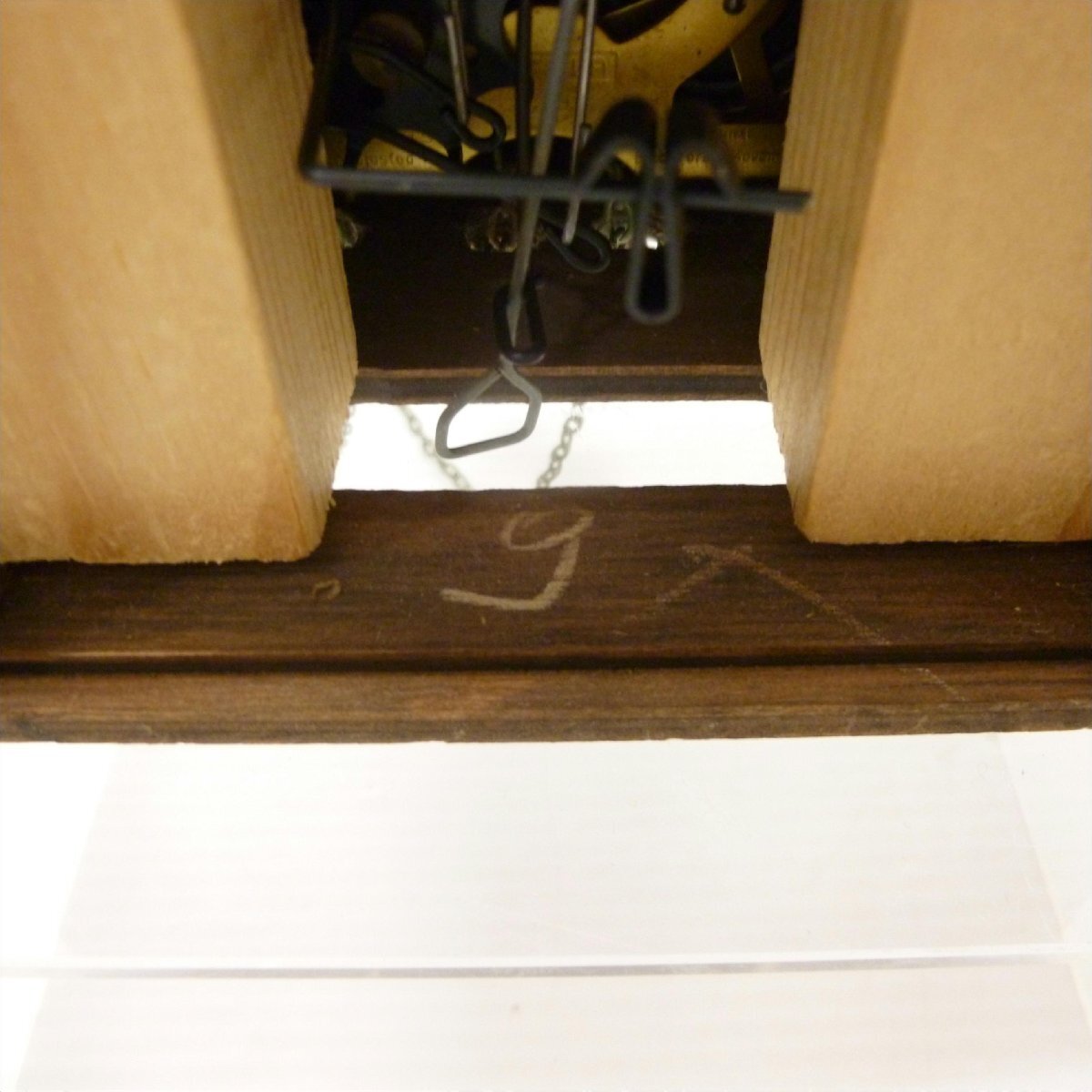 1円【ジャンク】 カッコー時計 振り子式/88