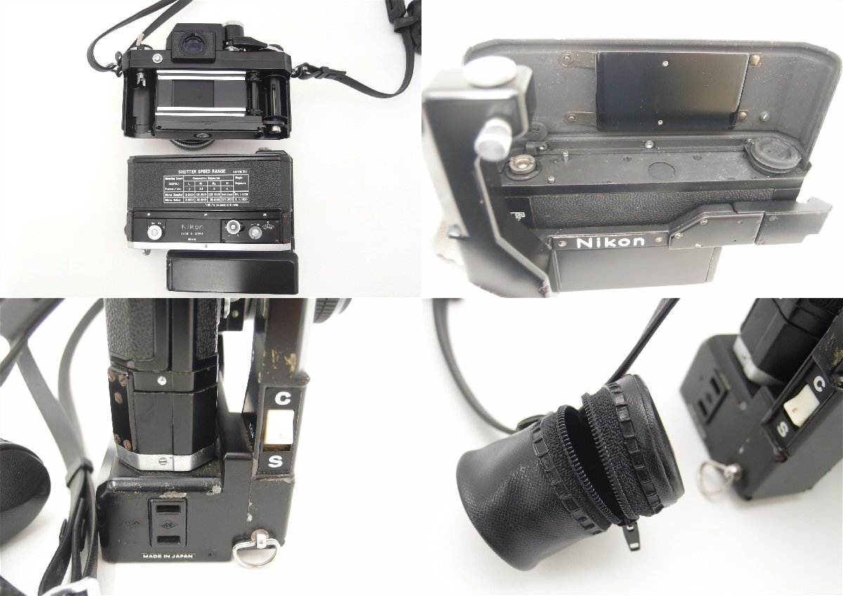 1円 Nikon/フィルムカメラ 一眼レフ レンズ付き F-36モータードライブ付き/F フォトミックFTn Nikkor 50mm F2/69