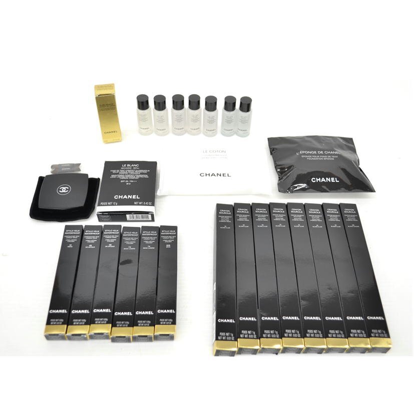 1円【一般中古】CHANEL シャネル/化粧水 アイシャドウ アイブロウ コスメまとめ/75