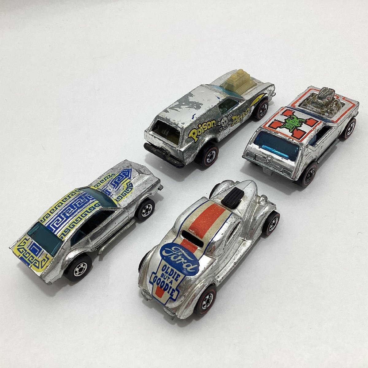 ホットウィール　1969年～1977年　当時物　9台 まとめて　MIGHTY-MAVERICK　POISON Pinto　GREMLIN GRINDER　FUNNY MONEY　等_画像3