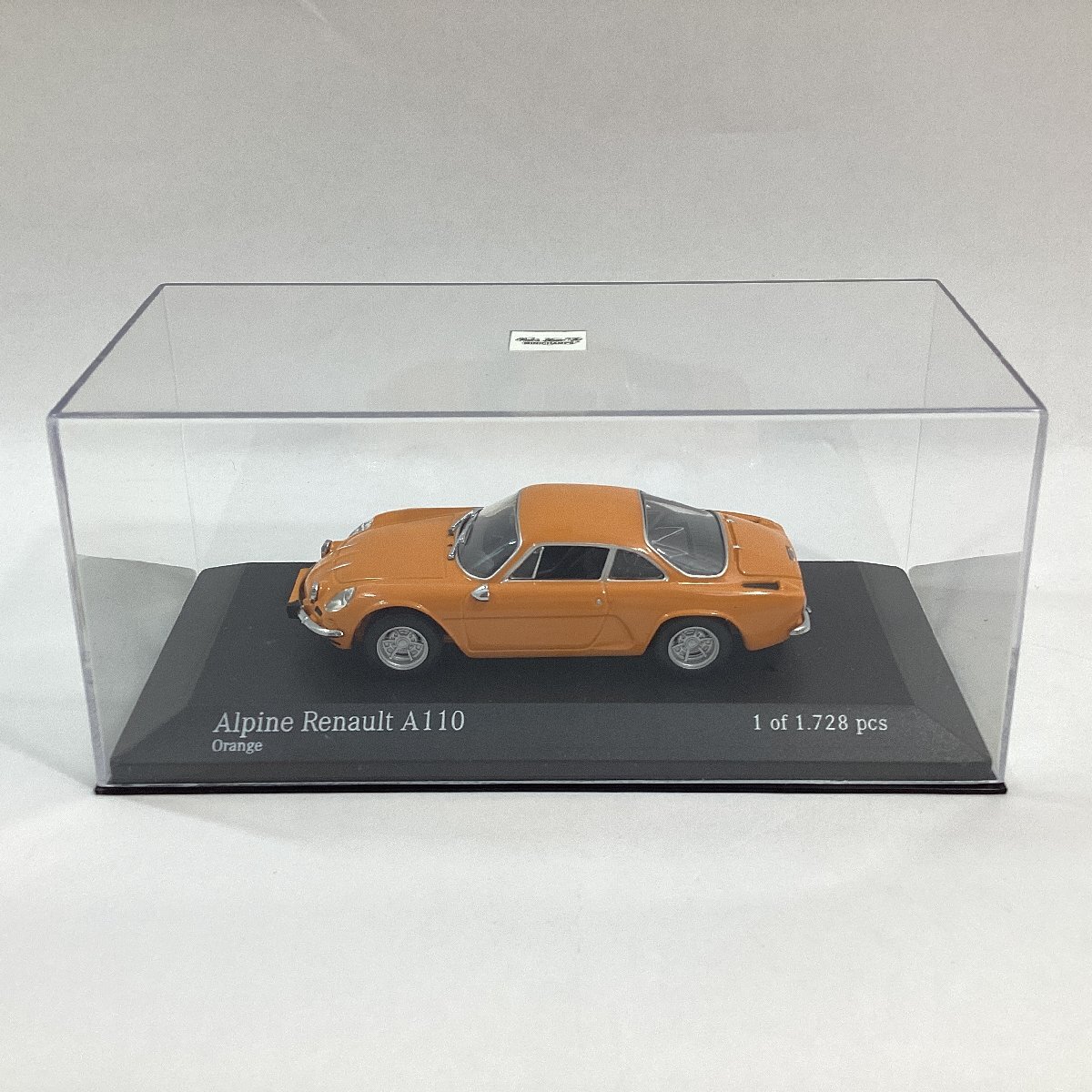 1/43 Minichamps Alpine Renault A110 orange Alpine Renault A110 1963 Orange MINICHAMPS
