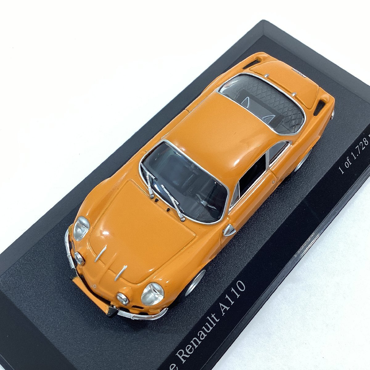 1/43 Minichamps Alpine Renault A110 orange Alpine Renault A110 1963 Orange MINICHAMPS