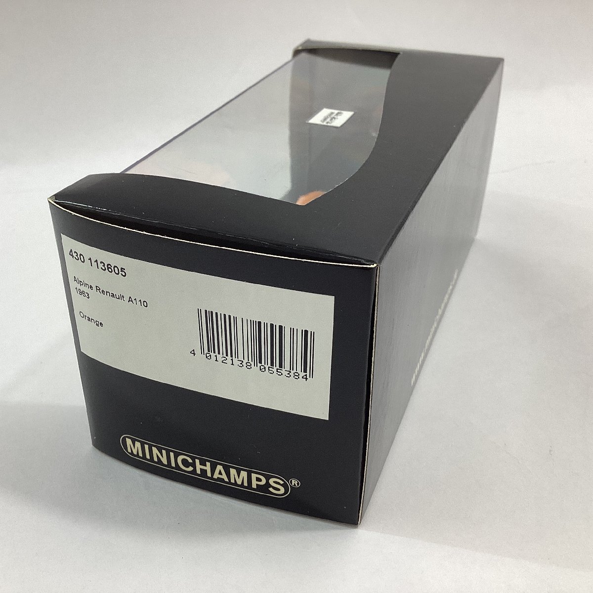 1/43 Minichamps Alpine Renault A110 orange Alpine Renault A110 1963 Orange MINICHAMPS