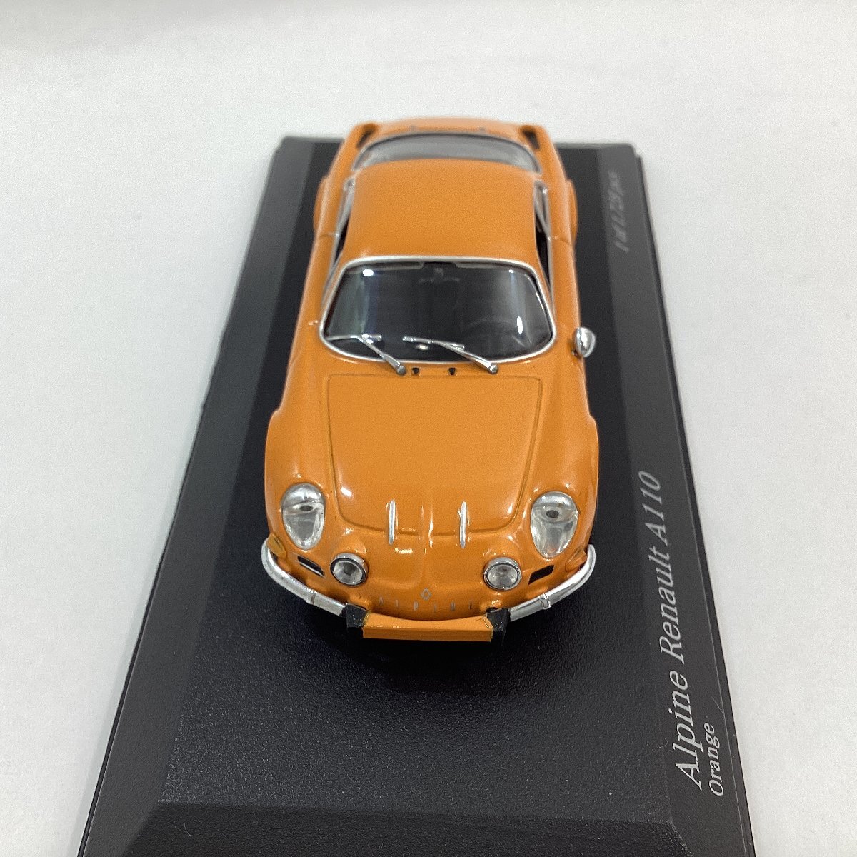 1/43 Minichamps Alpine Renault A110 orange Alpine Renault A110 1963 Orange MINICHAMPS