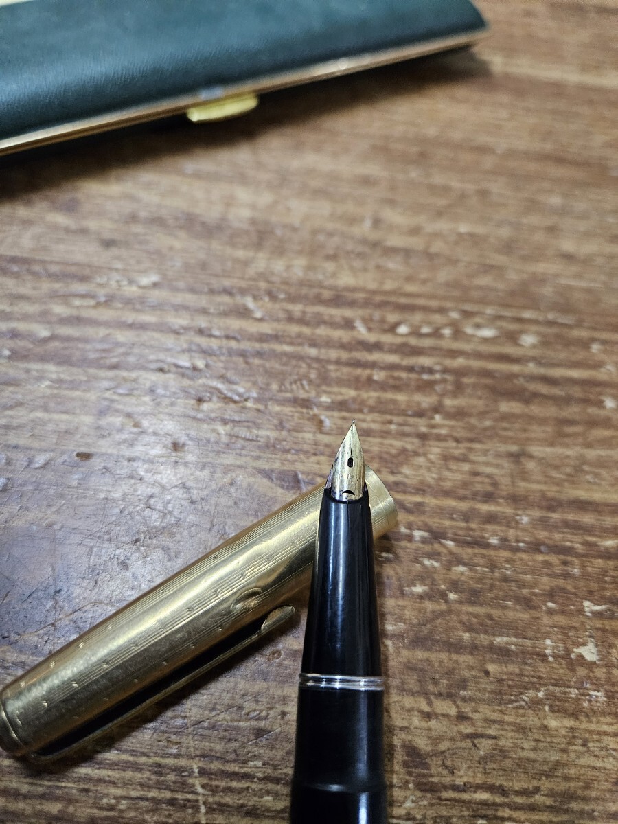 PILOT パイロット 萬(wàn)年筆 ペン先 14K スーパー ケース付き ヴィンテージ NHK 筆記用具