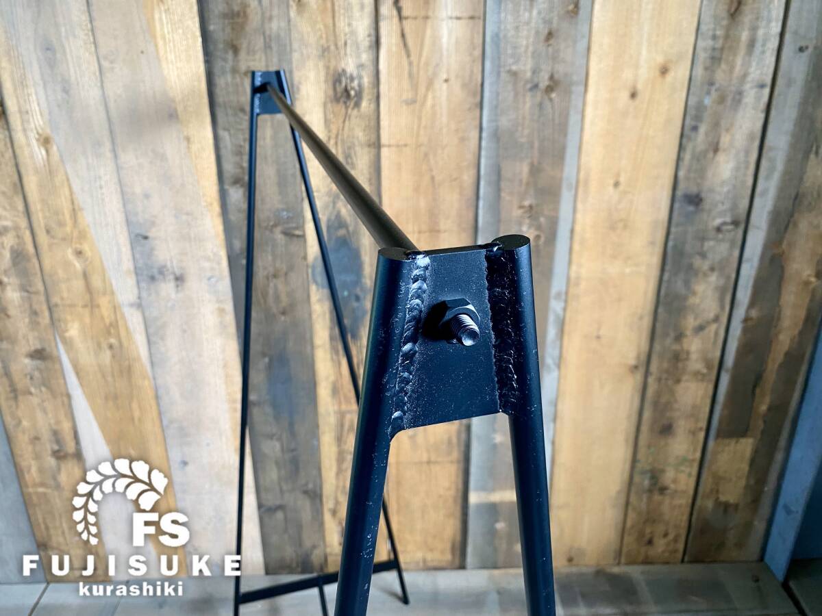 ◇◆アイアンハンガーラック◆◇ 組立て式 什器 スチール インダストリアル アンティーク ハンドメイド サイズオーダー可能!!_画像4
