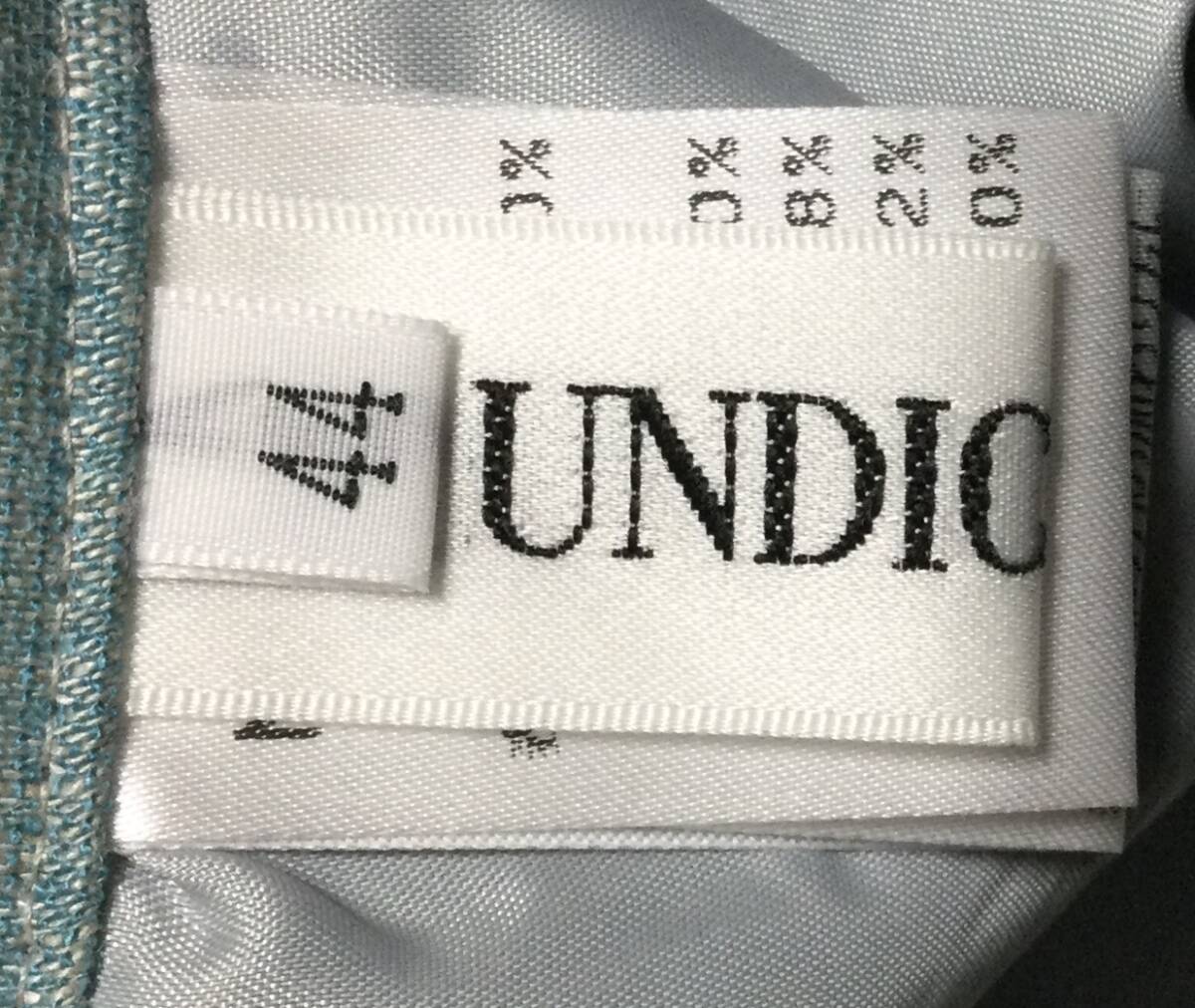 未使用★ ウンディッチ ノーベ UNDICI NOVE リネン混ロングスカート　サイズ44_画像5