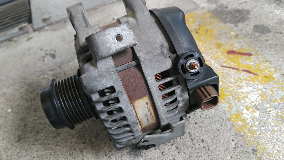 ACR50 エスティマ オルタネータ 実働車外し 群馬より手渡し可 オルタネーター_画像4