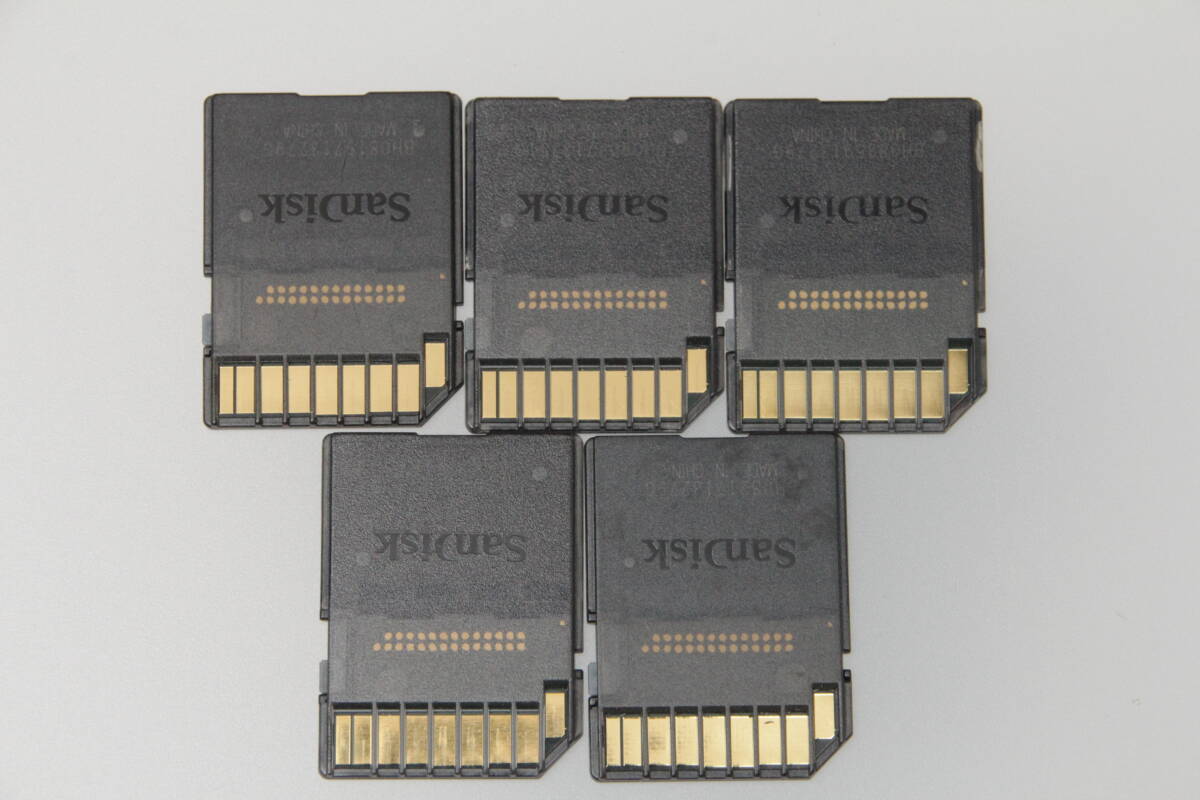 4GB SDHCカード SanDisk Ultra ll 15MB/s ●5枚セット● _画像2