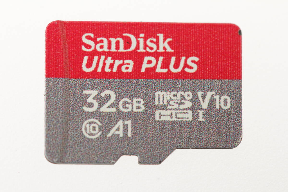 32GB microSDHCカード SanDisk Ultra PLUS V10