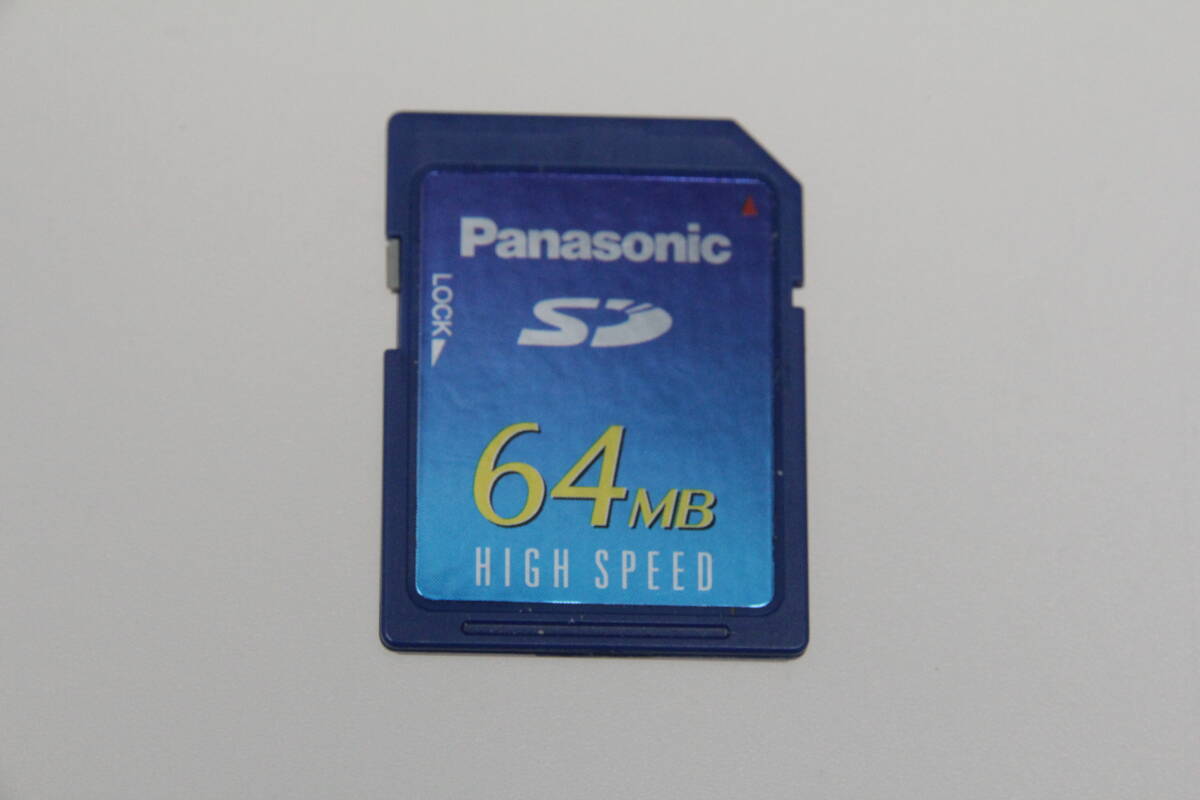 64MB SD карта Panasonic HIGH SPEED
