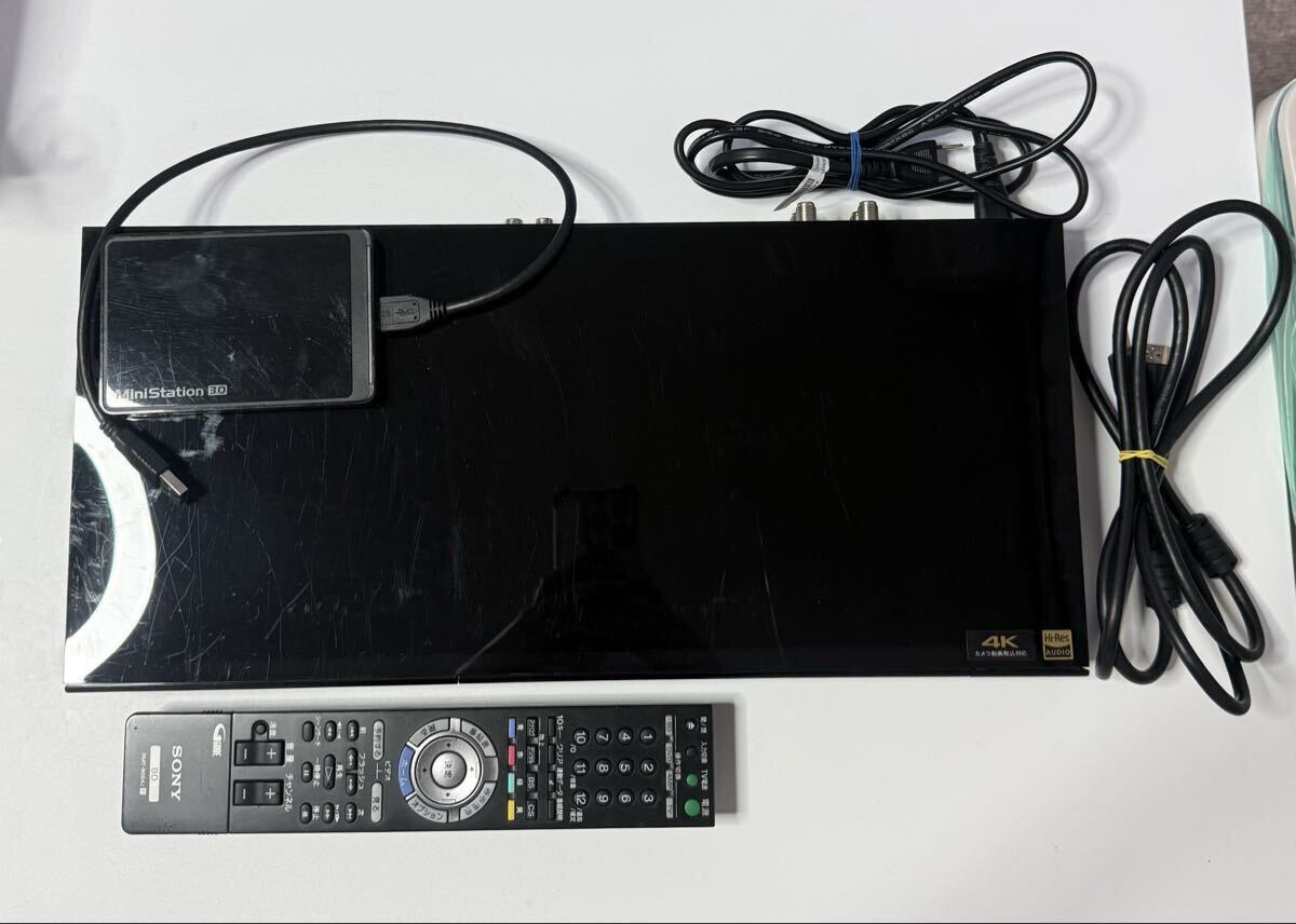 【動作確認(rèn)済み?初期化済み?外付けSSD付屬?B-CASカード付き】 SONY ブルーレイレコーダー BDZ-ZW1700