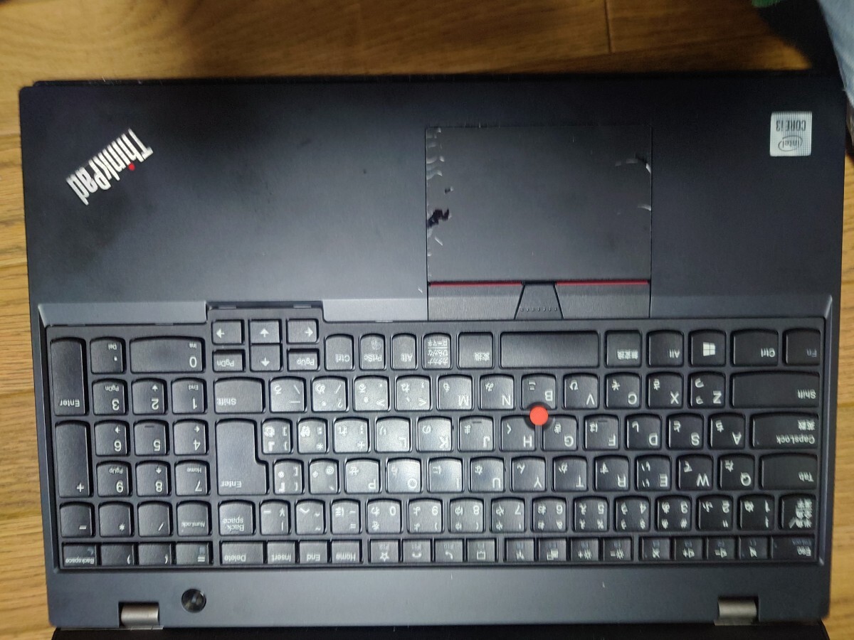 レノボ　T15 10世代　Corei3-10110U SSD無し　BIOS確認(rèn)　ジャンク 