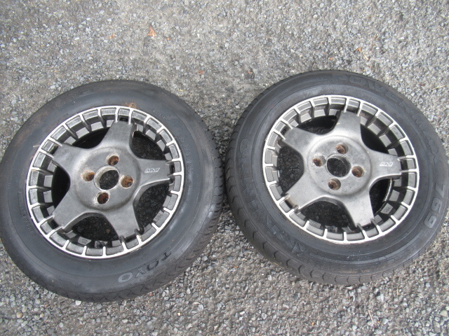 48762 アドバンラリー トライアル ART 14-1 4穴 14×6JJ ホイール 2本 セット トライヤル _画像1