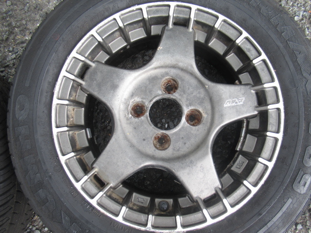 48762 アドバンラリー トライアル ART 14-1 4穴 14×6JJ ホイール 2本 セット トライヤル _画像2