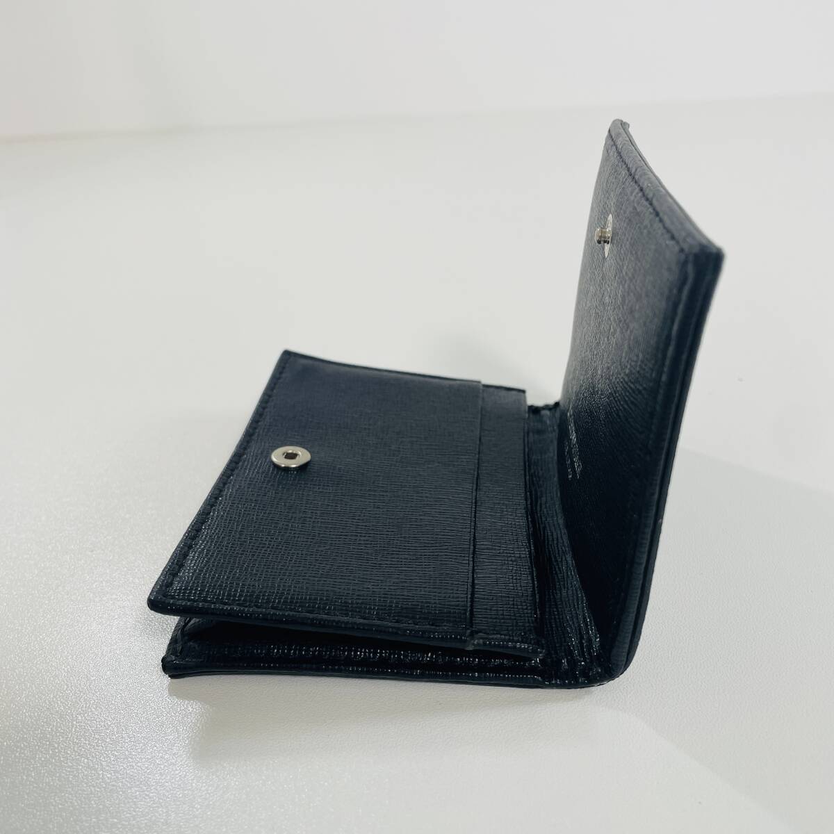 A060 EMPORIO ARMANI アルマーニ 名刺入れ ★1円スタート★1スタ 09140929