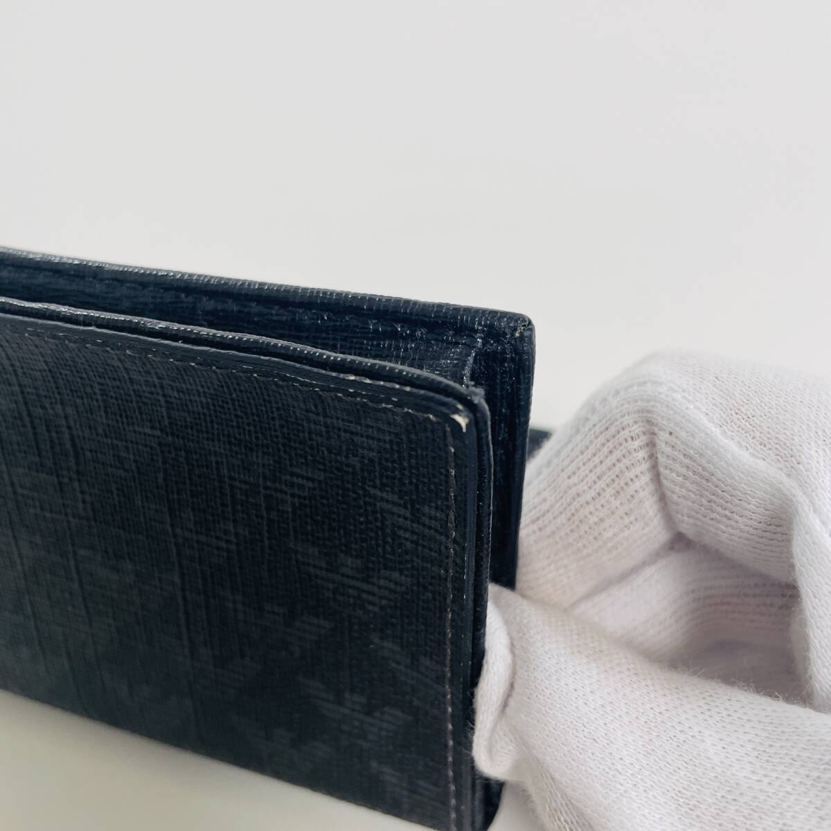 A060 EMPORIO ARMANI アルマーニ 名刺入れ ★1円スタート★1スタ 09140929