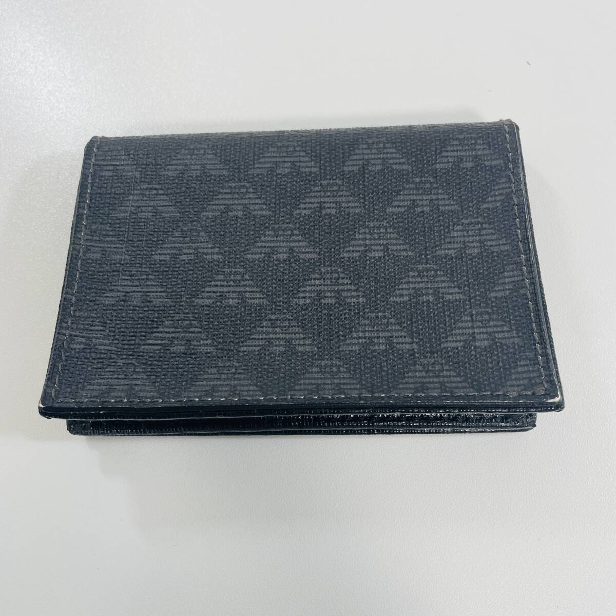 A060 EMPORIO ARMANI アルマーニ 名刺入れ ★1円スタート★1スタ 09140929