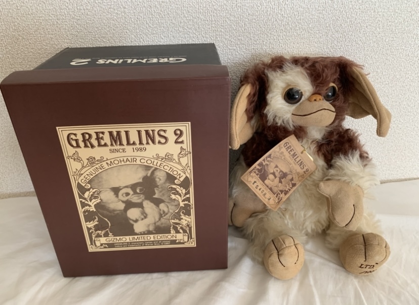 限定 1000個 テディベア ジュンプランニング ギズモ グレムリン GIZMO GREMLINS ストライプ ぬいぐるみ フィギュア 80's 映畫 藤原ヒロシ