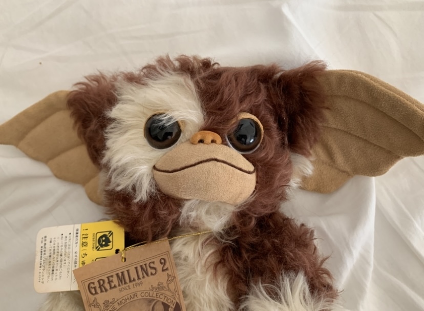 限定 1000個 テディベア ジュンプランニング ギズモ グレムリン GIZMO GREMLINS ストライプ ぬいぐるみ フィギュア 80's 映畫 藤原ヒロシ