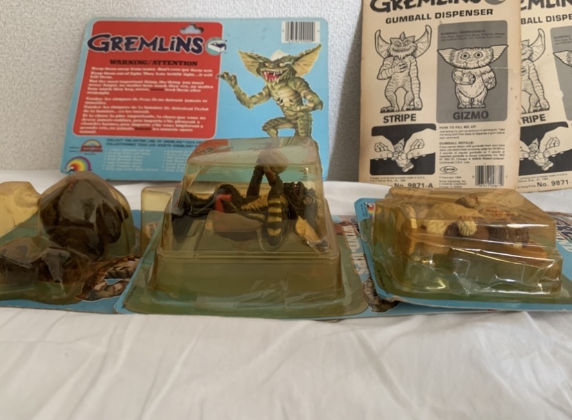 希少 當(dāng)時(shí)物 LJN 6種セット グレムリン GREMLINS ギズモ ストライプ フィギュア 1984年 アメリカ制 ビンテージ 80's 映畫(huà) 藤原ヒロシ NIGO 