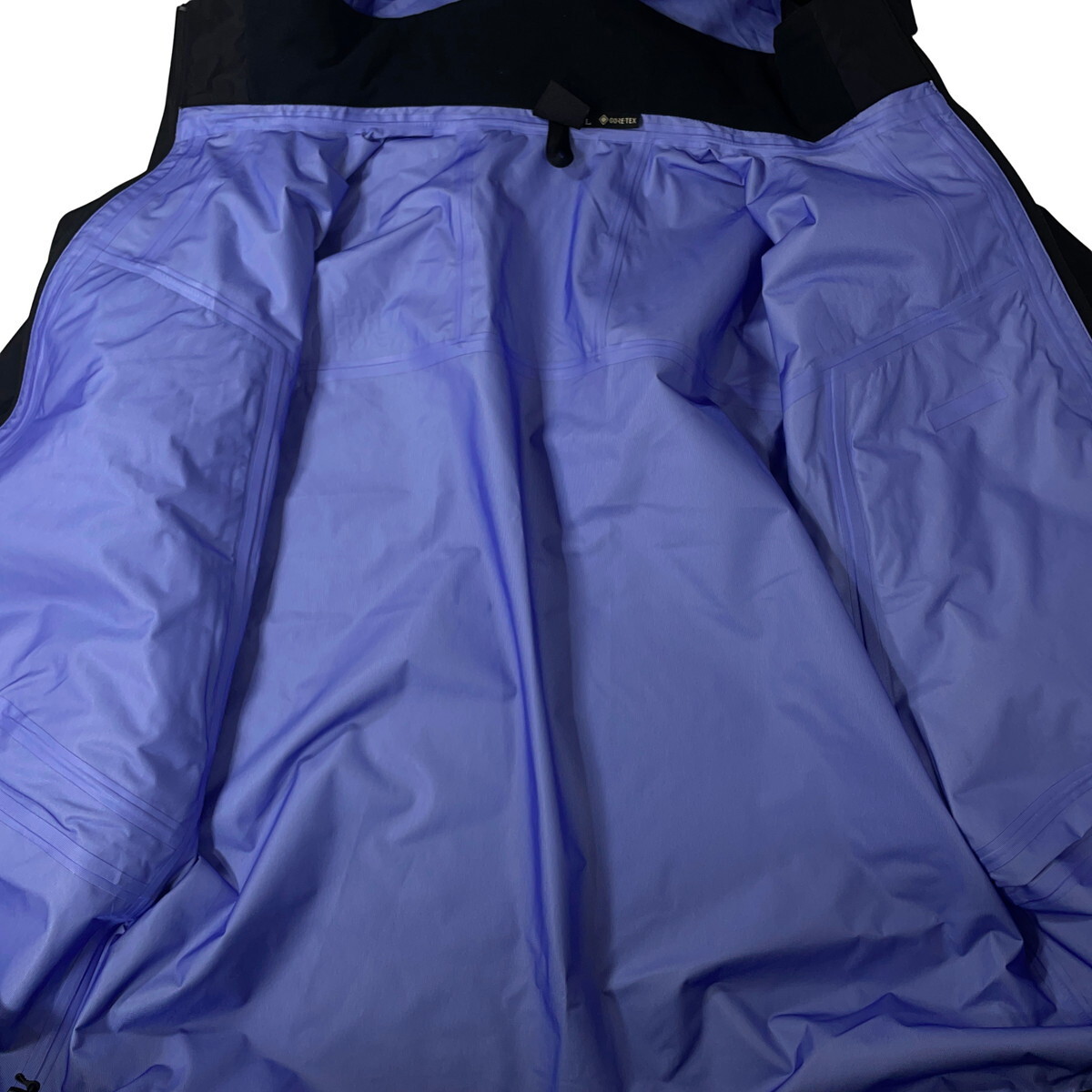 美品 THE NORTH FACE ザ・ノース・フェイス マウンテンレインテックスジャケット ブラック NP12333 Mountain Raintex K 黒 L_画像9