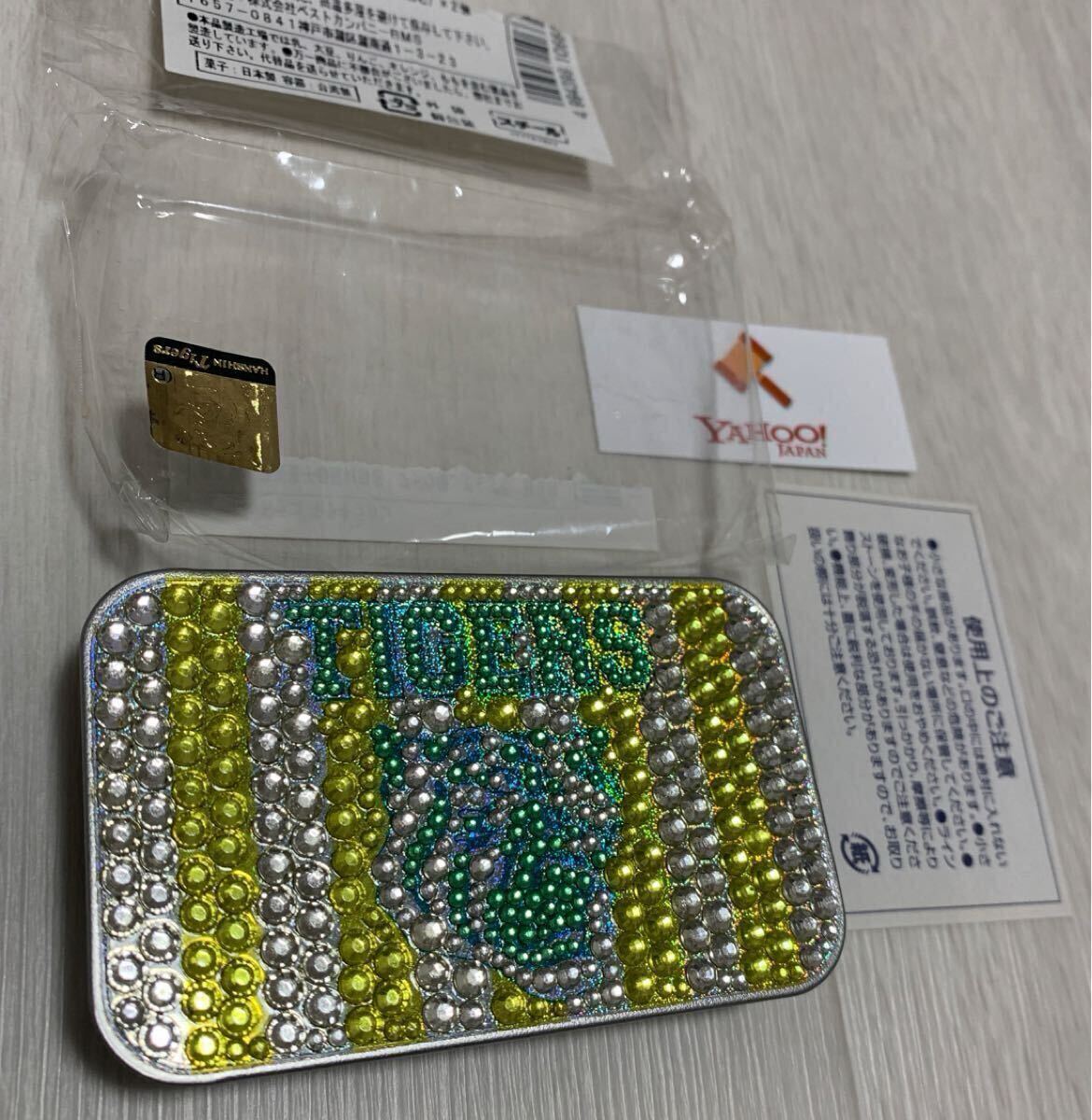 未開封 非売品 バッグ★未使用 キラキラ 空缶★阪神タイガース★TORACO トラコ★阪神 Tigers グッズ ランチ トート タブレット ケース ロゴ_画像6