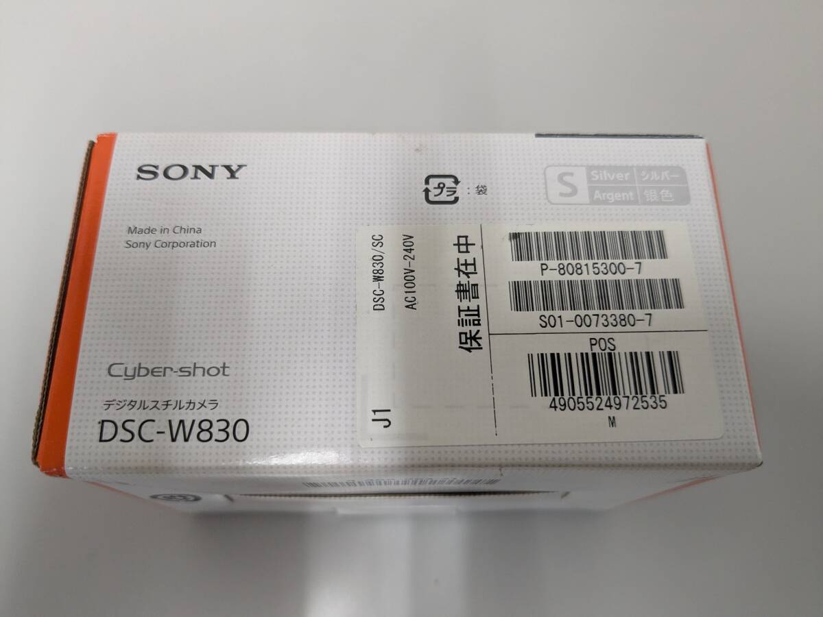 【動(dòng)作品】ソニー制　SONY　Cyber-shot　DSC-W830　デジタルカメラ　おまけ付き