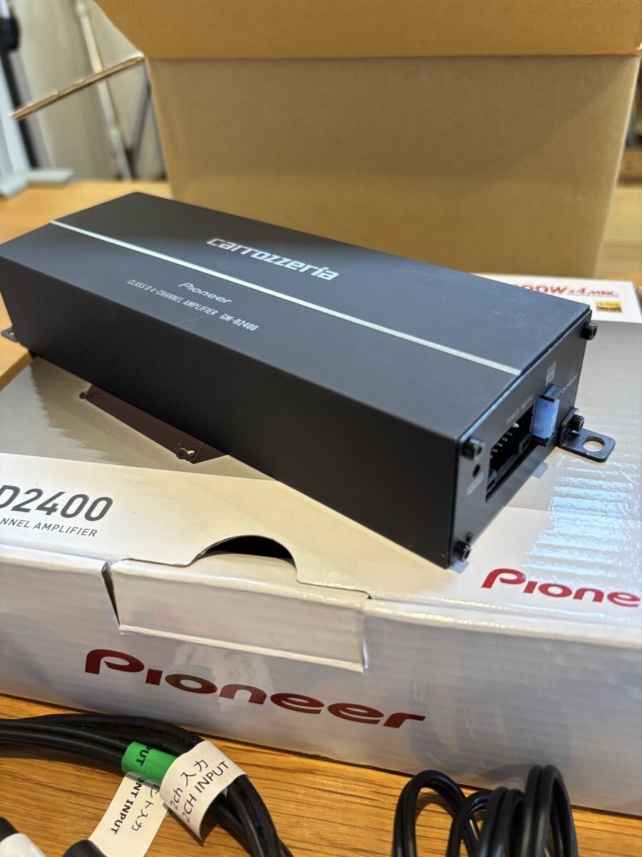 カロッツェリア　GM-D2400 使用期間少