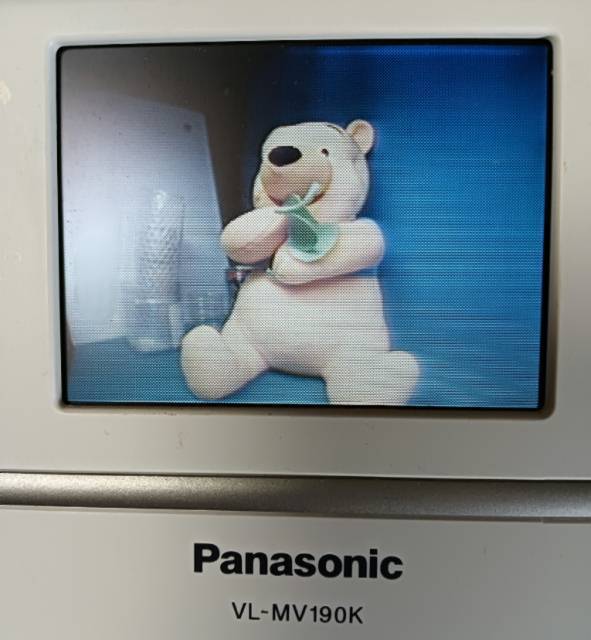 Panasonic カメラドアホン　モニタ親機(jī)VL-MW190K、玄関子機(jī)VL-V564-K　セットで