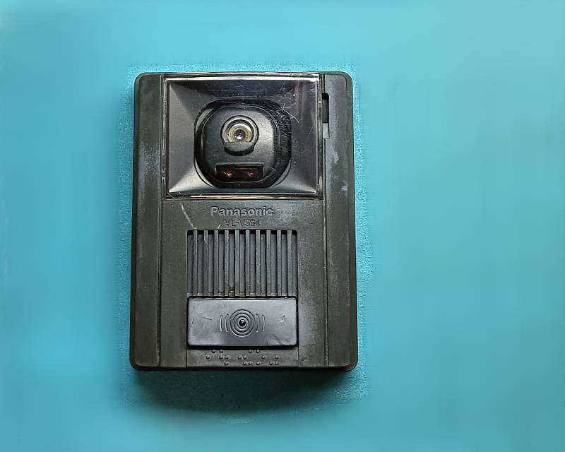 Panasonic カメラドアホン　モニタ親機(jī)VL-MW190K、玄関子機(jī)VL-V564-K　セットで