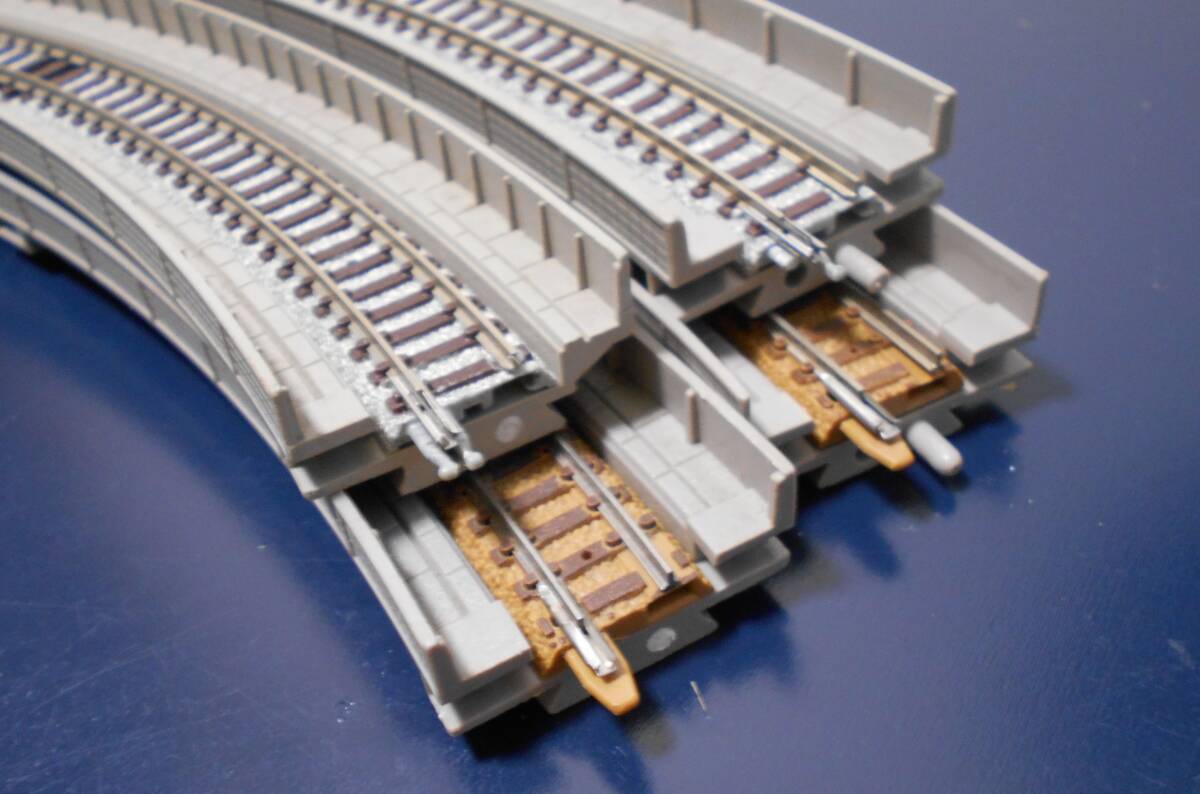 ◎TOMIX 高架橋レールC317-45 2本、C280-45 2本　セット 中古品_画像7
