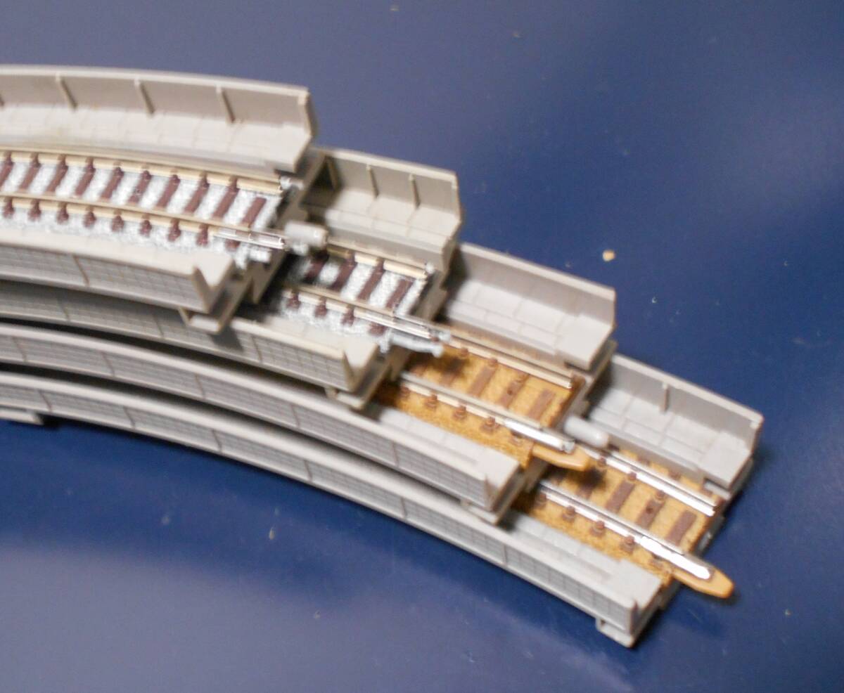 ◎TOMIX 高架橋レールC317-45 2本、C280-45 2本　セット 中古品_画像6