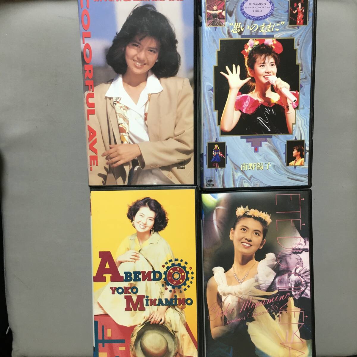 VHS 南野陽(yáng)子 サマーコンサート へんなの!! へんなの あいつ カールスモーキー金田充史容疑者 ETE DU CINEMA 思いのままに ABEND カラフル