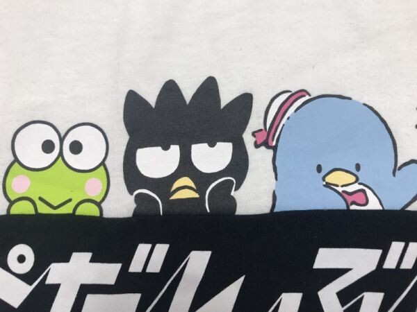 はぴだんぶい サンリオ SANRIO ポチャッコ タキシードサム けろけろけろっぴ バッドばつ丸 ハンギョドン 半袖ビッグTシャツ レディース 3L