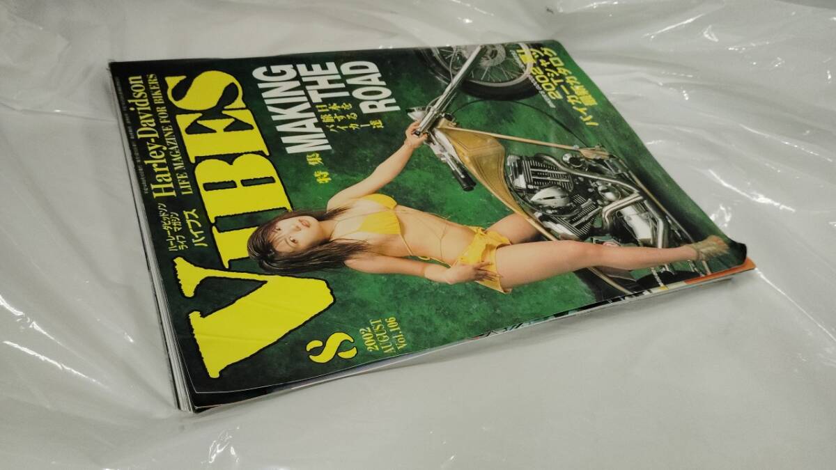 VIBES　バイブズ　2002.8　坂巻あすか　とじ込みポスター付屬