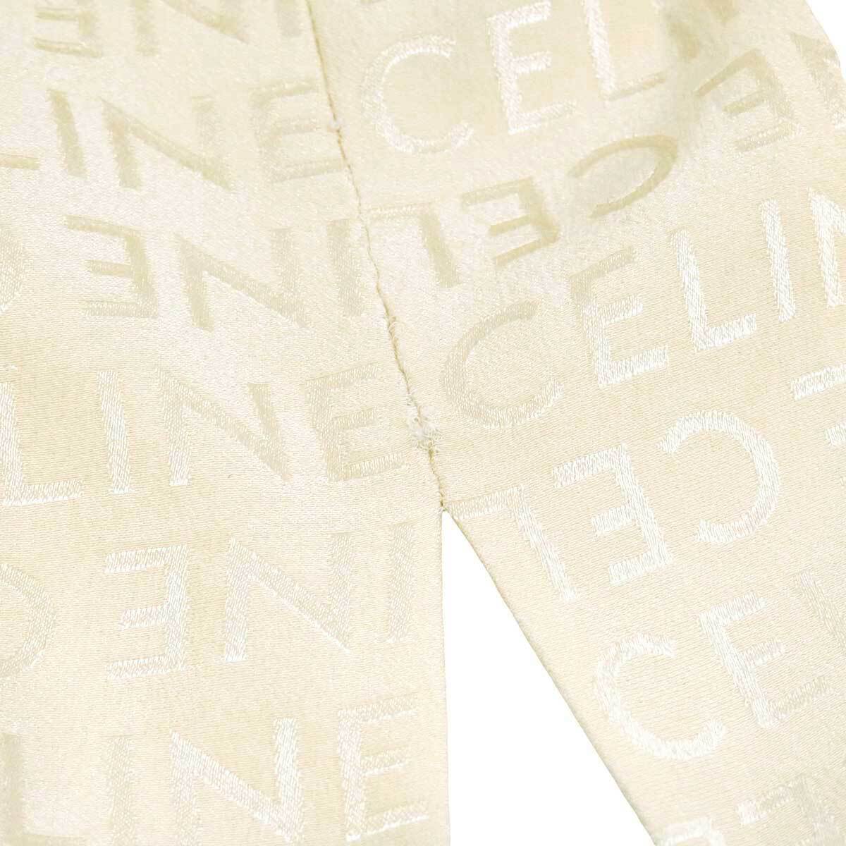 セリーヌ シルク ロングスリーブ ワンピース 2R82F326S レディース ライトイエロー CELINE 中古 【アパレル?小物】