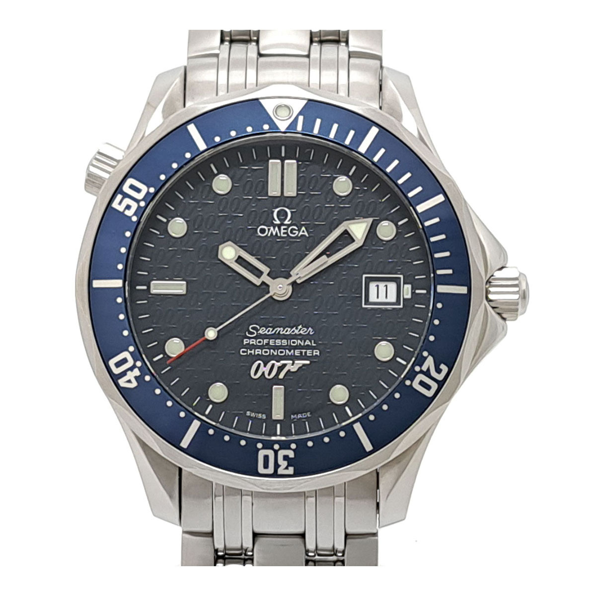 オメガ シーマスター プロフェッショナル 300 ジェームスボンド 007 2537.80 自動巻き ステンレススティール メンズ OMEGA 中古 【時計】_画像1